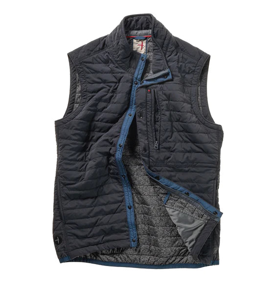 Relwen Windzip Vest Black Fade