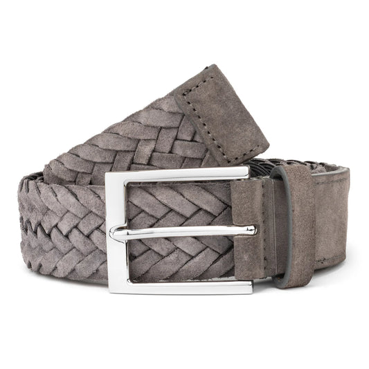 To Boot New York Woven Suede Belt Lavagna