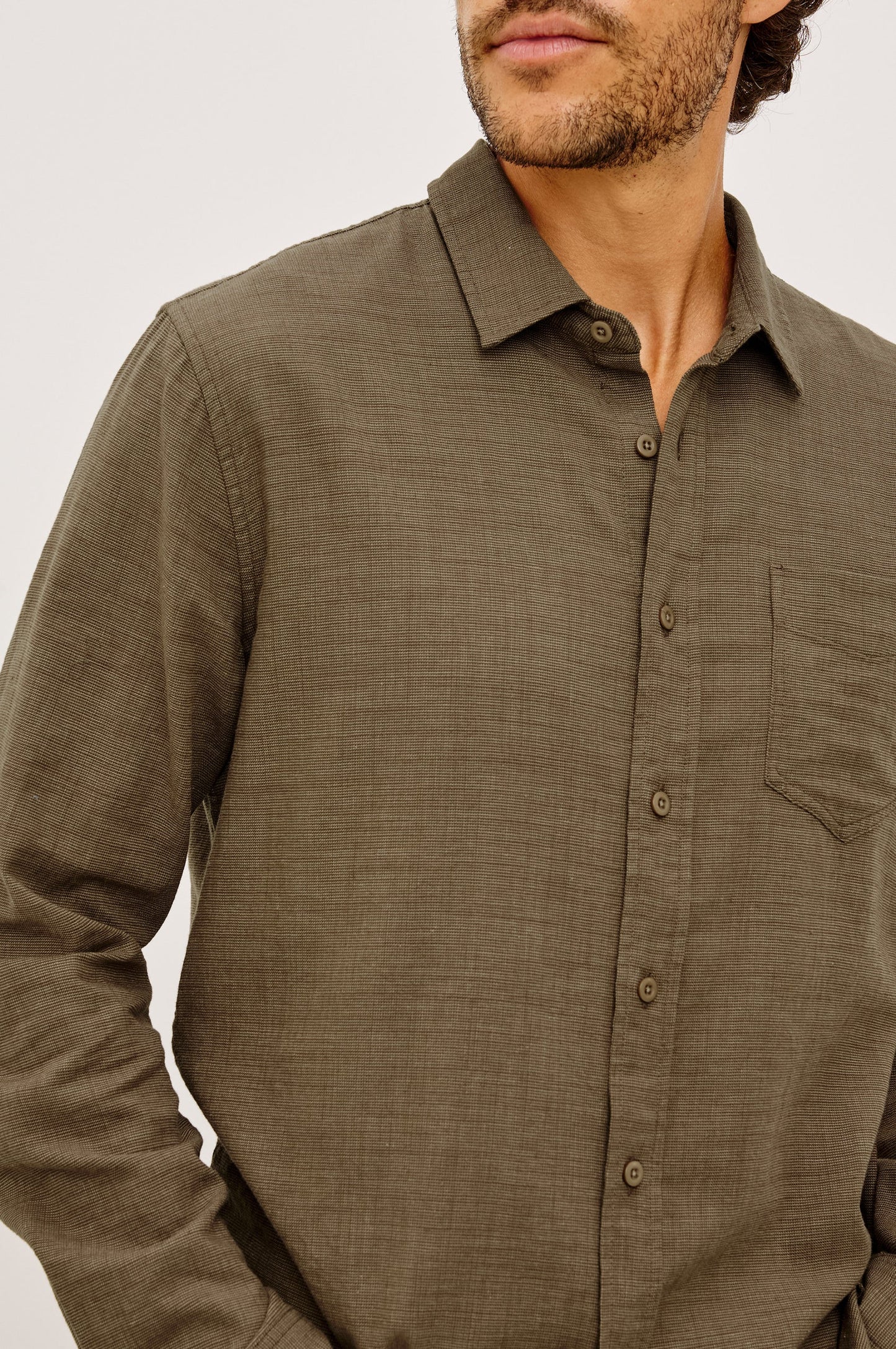 Rails Wyatt LS Shirt Espresso Etch