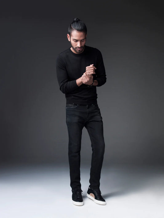 SMN Finn Slim Black Rock