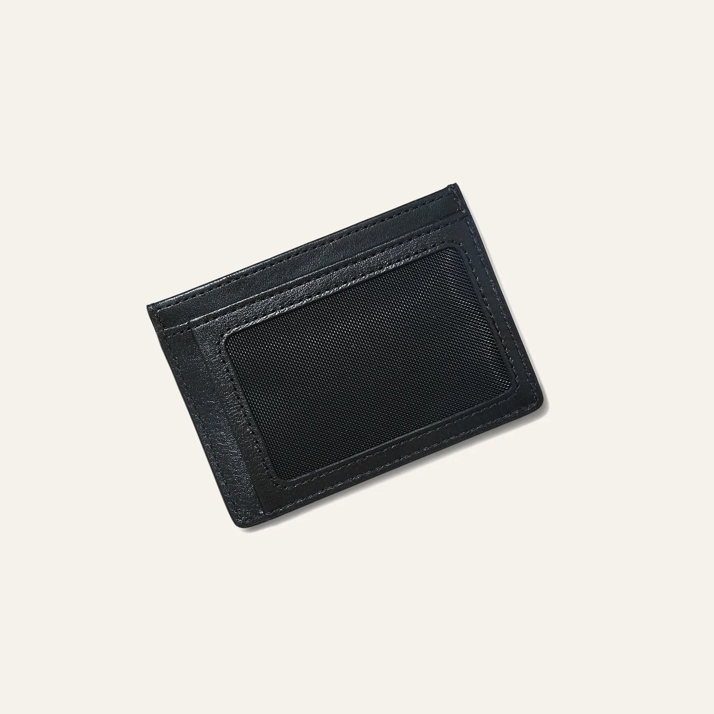 Will Leather Goods Front Pocket Wallet Black