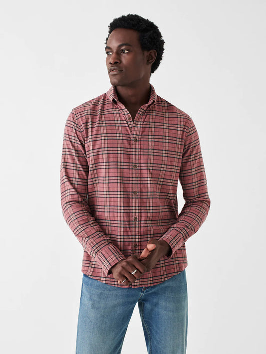 Faherty Movement Featherweight Twill Moutain View Plaid
