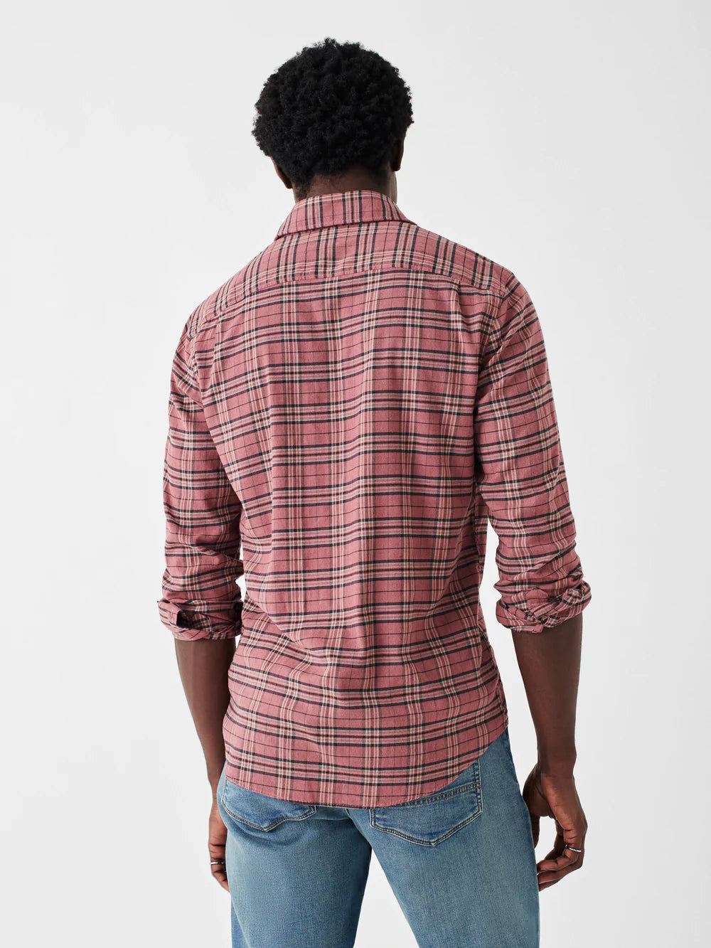 Faherty Movement Featherweight Twill Moutain View Plaid
